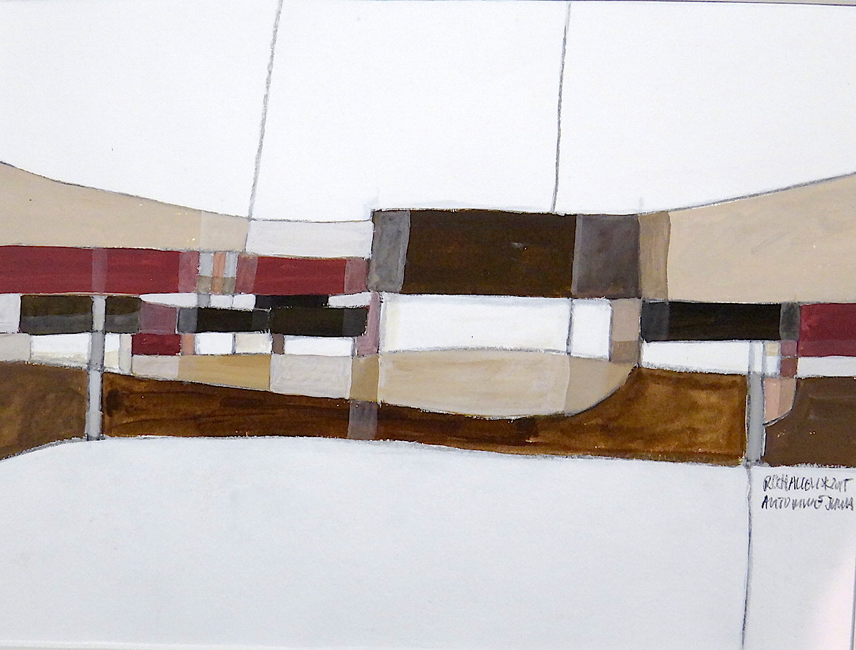 AUTOMNE JURA GOUACHE 2015