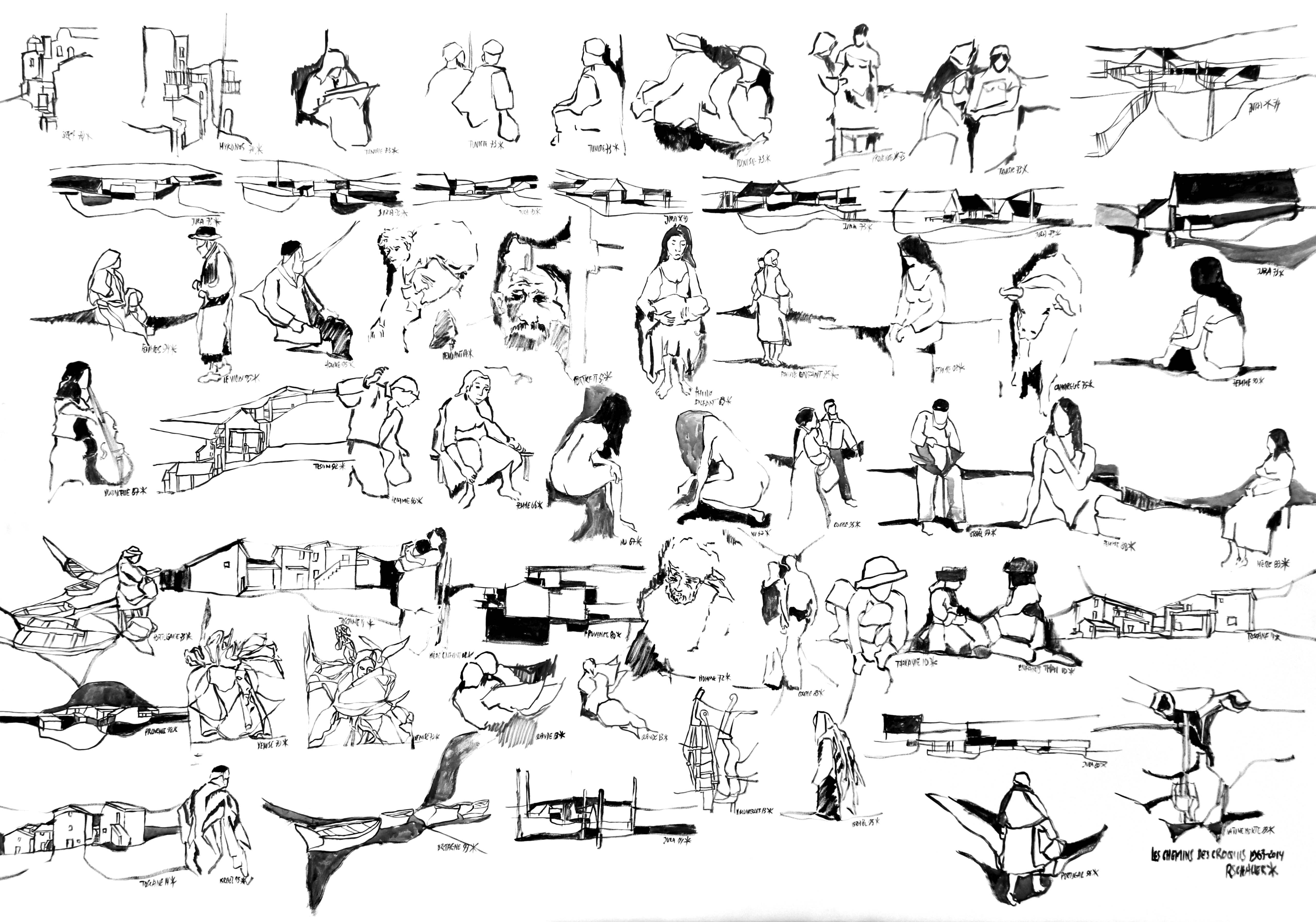 Chemin des croquis 2014