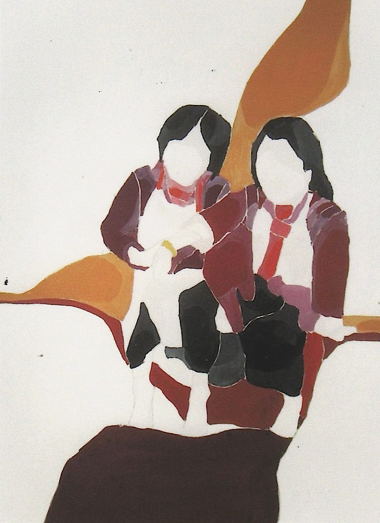 ENFANTS MAE CHONG SON GOUACHE 2010 VALNER