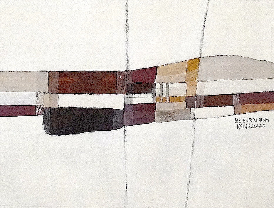 LES ENFERS JURA GOUACHE 2015