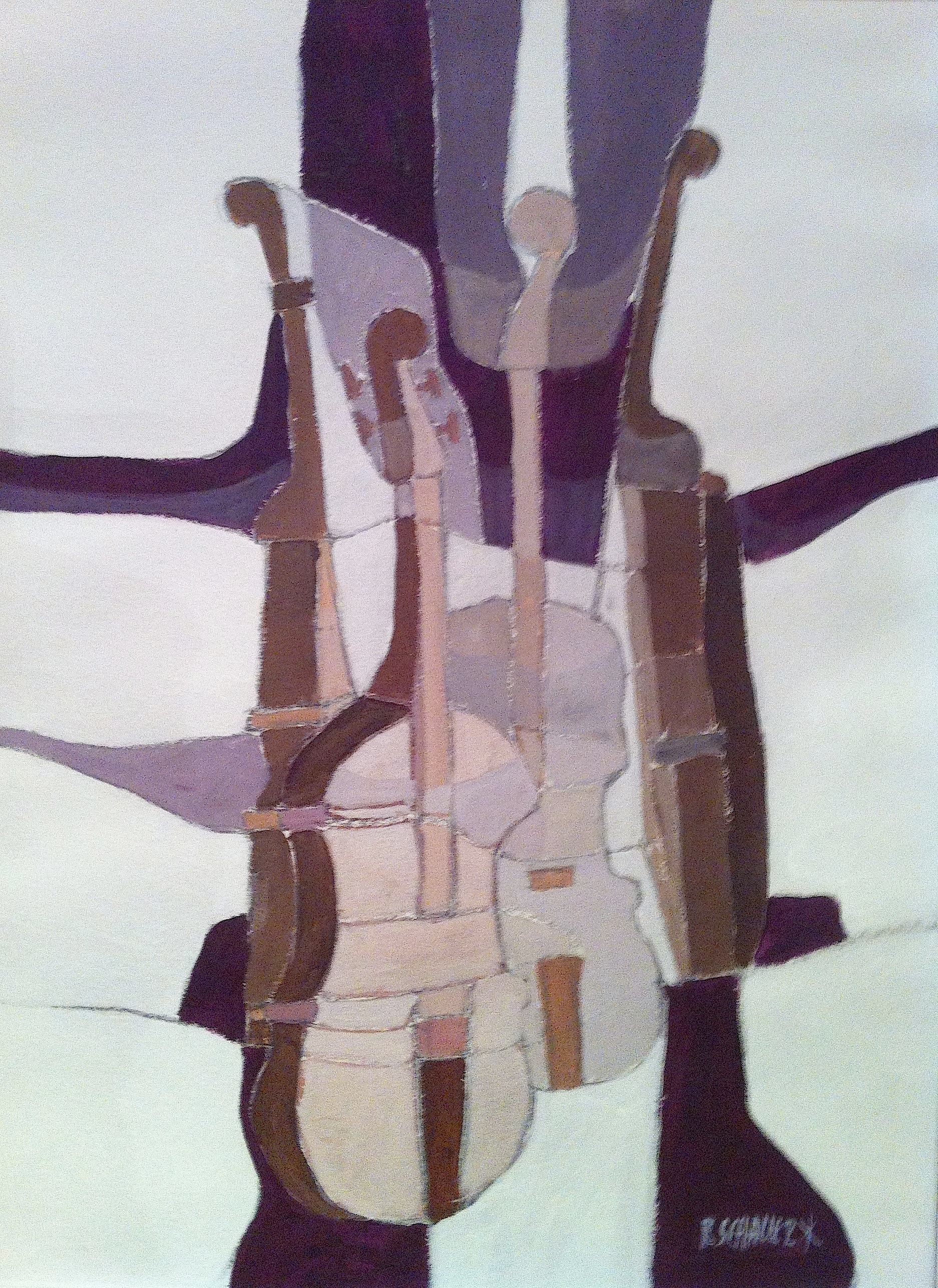 VIOLONCELLES GOUACHE 2012
